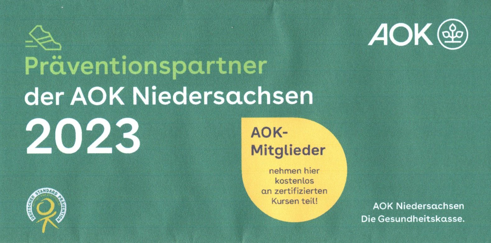 Präventionspartner der AOK Niedersachsen